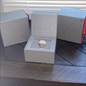 Michele Deco Diamond Swarovski watch